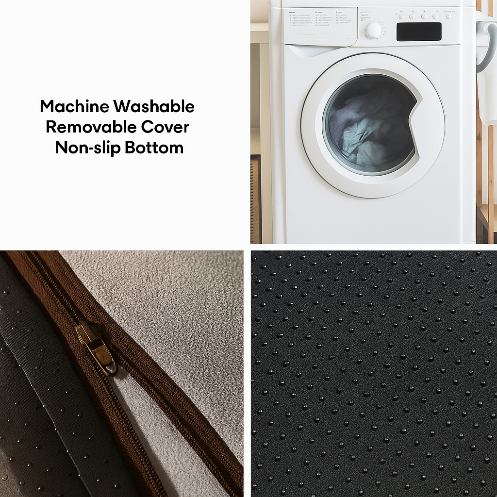 Thick Pillow Sofa Dog Bed – Washable, Supportive & Non-Slip