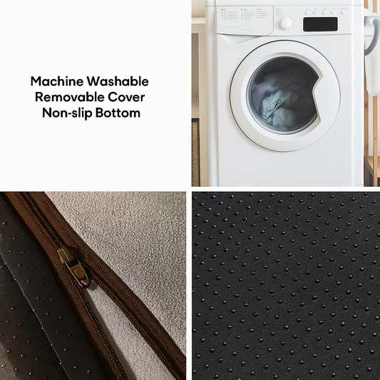 Thick Pillow Sofa Dog Bed – Washable, Supportive & Non-Slip